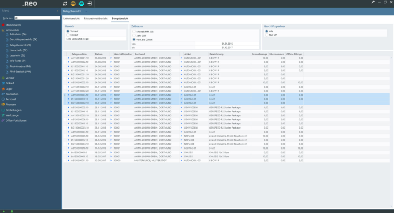 timeline-erp-belege-listenansicht