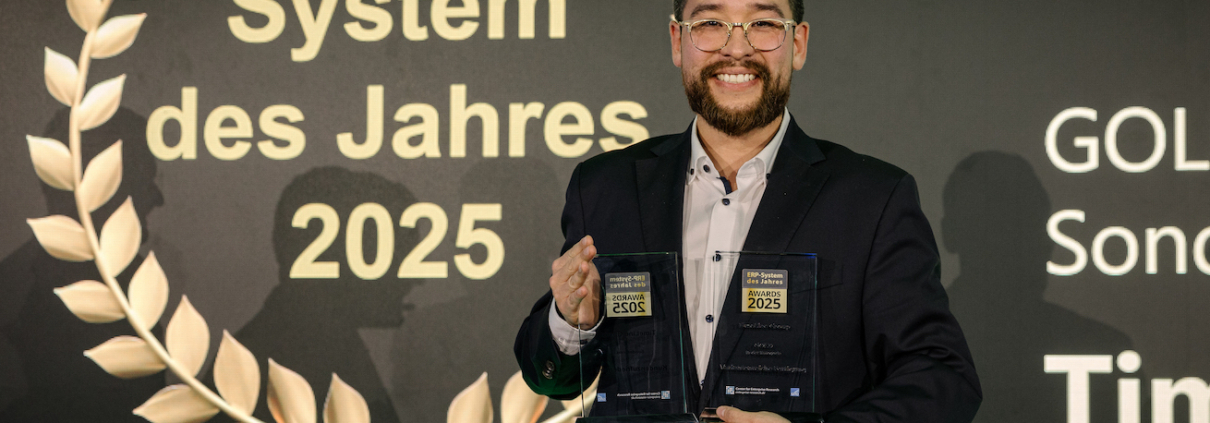 Premiul Sistemul ERP al Anului 2025 TimeLine Sibiu.