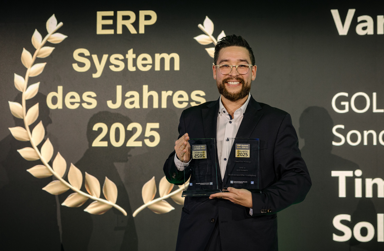 Premiul Sistemul ERP al Anului 2025 TimeLine Sibiu.